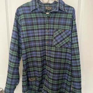 Mens Vermont flannel company size large